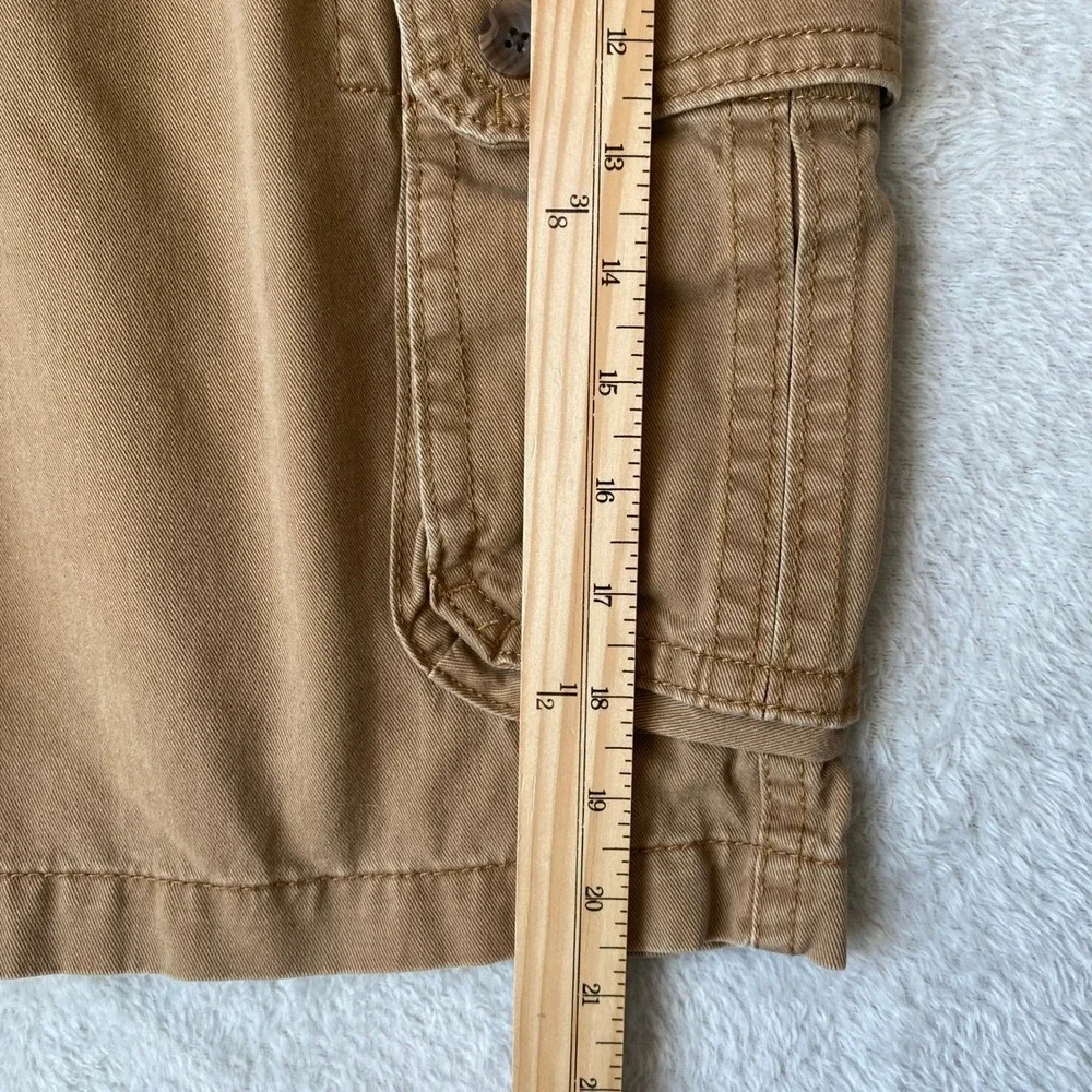Urban Pipeline Cargo Shorts Men Size 34 Tan Thick Cotton Utility Outdoor